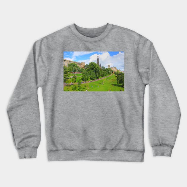 East Princes Street Gardens II Crewneck Sweatshirt by tomg